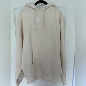 NWOT, Glossier Cream Sweatshirt, Medium